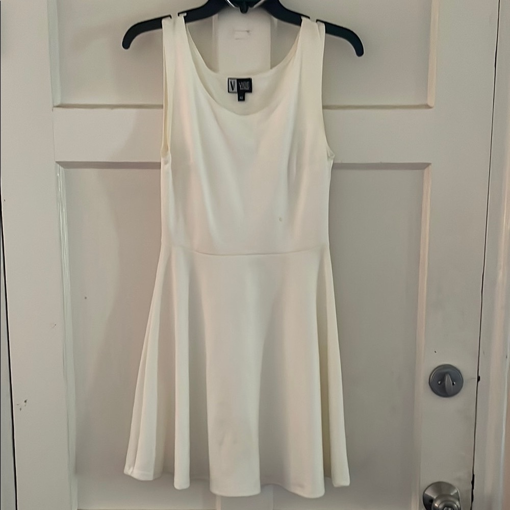 White Sleeveless Dress